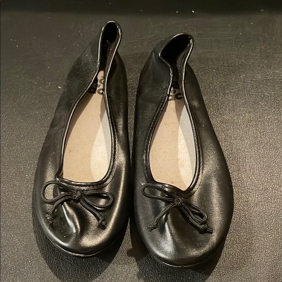 Zoe and Zac girls Classic Black Ballet Flats - Picture 1 of 2